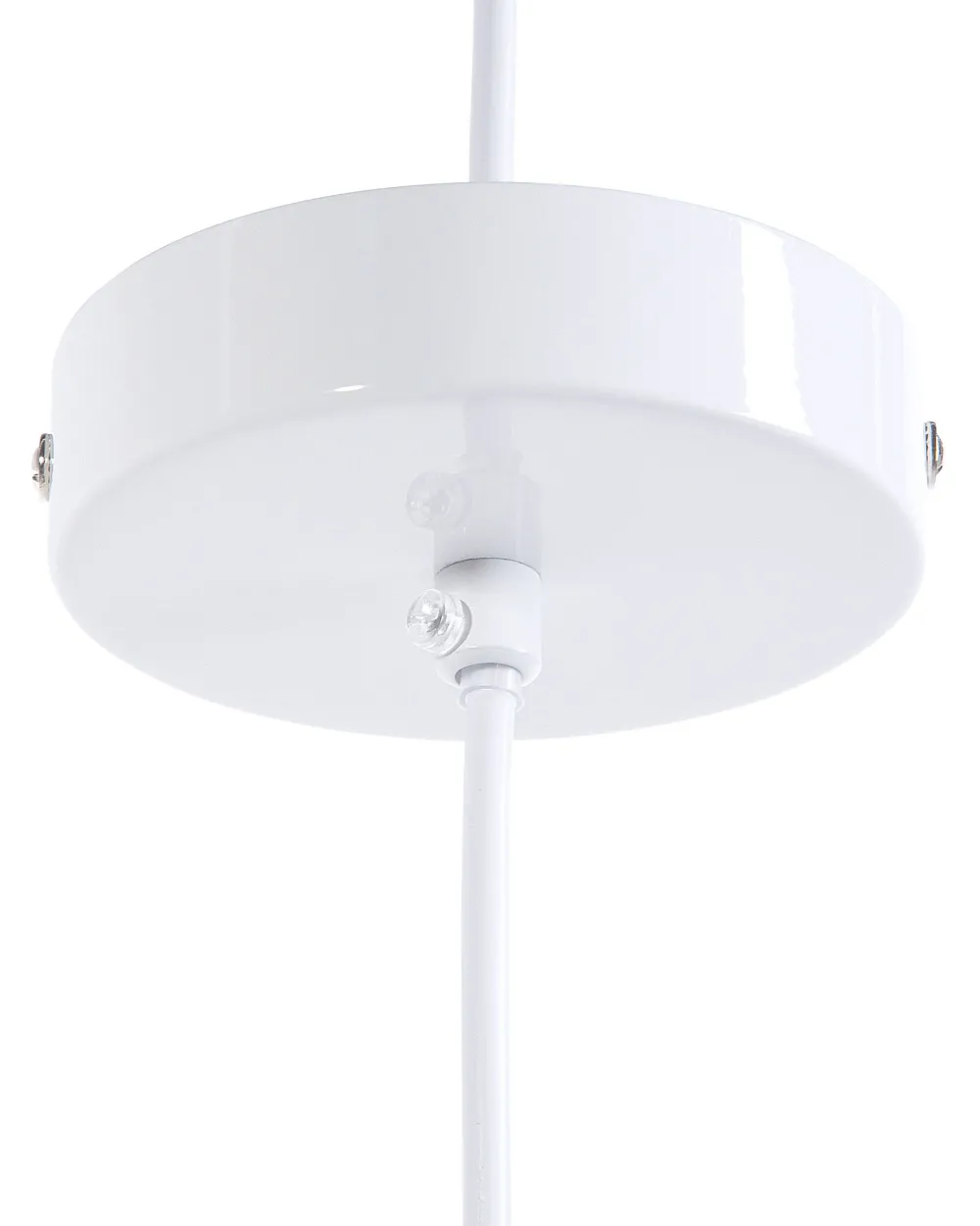 New Beliani Riippuvalaisin Alumiini Valkoinen Albano