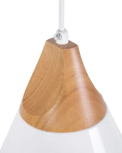 New Beliani Riippuvalaisin Alumiini Valkoinen Albano