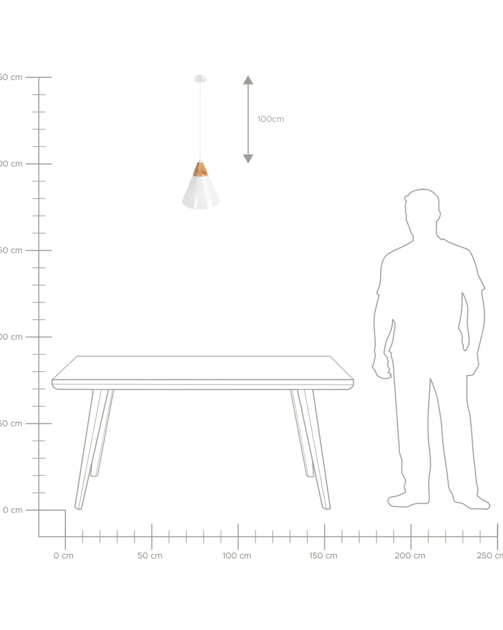 New Beliani Riippuvalaisin Alumiini Valkoinen Albano
