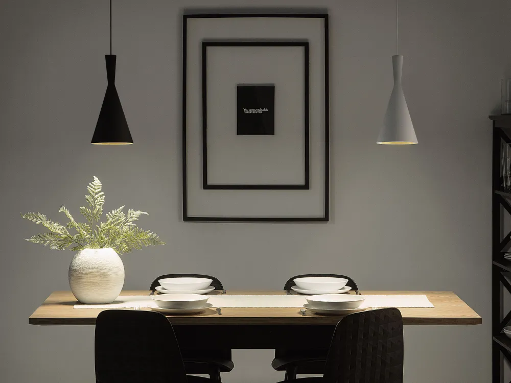 Valaisimet<Beliani Riippuvalaisin Alumiini Valkoinen Tagus