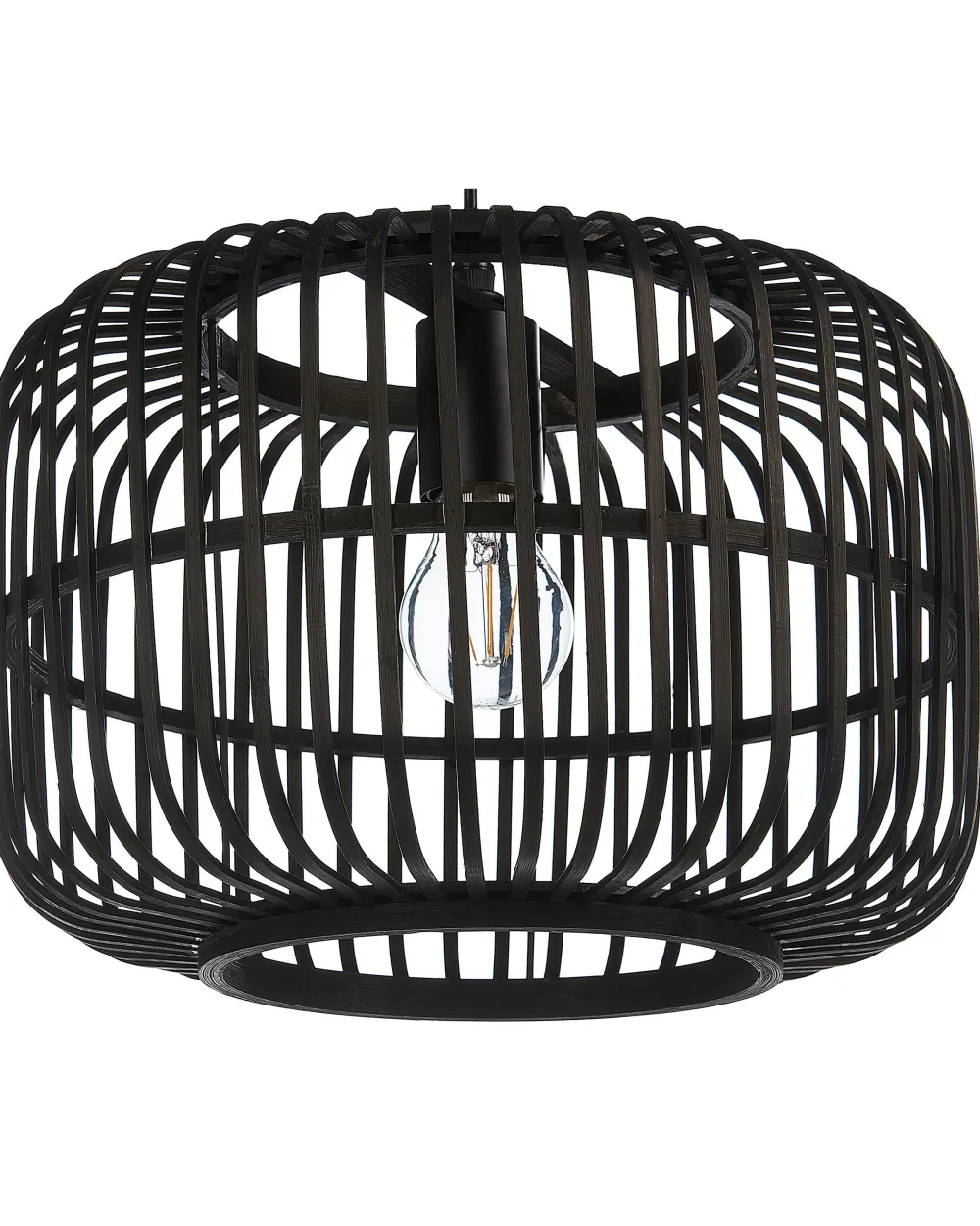 Sale Beliani Riippuvalaisin Bambu Musta Macheke