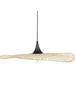 Sale Beliani Riippuvalaisin Bambu Pieni Vaalea Puu Floyd