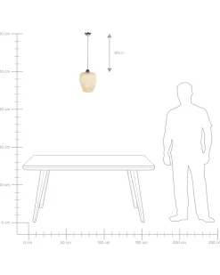 Sale Beliani Riippuvalaisin Bambu Vaalea Puu Bomu