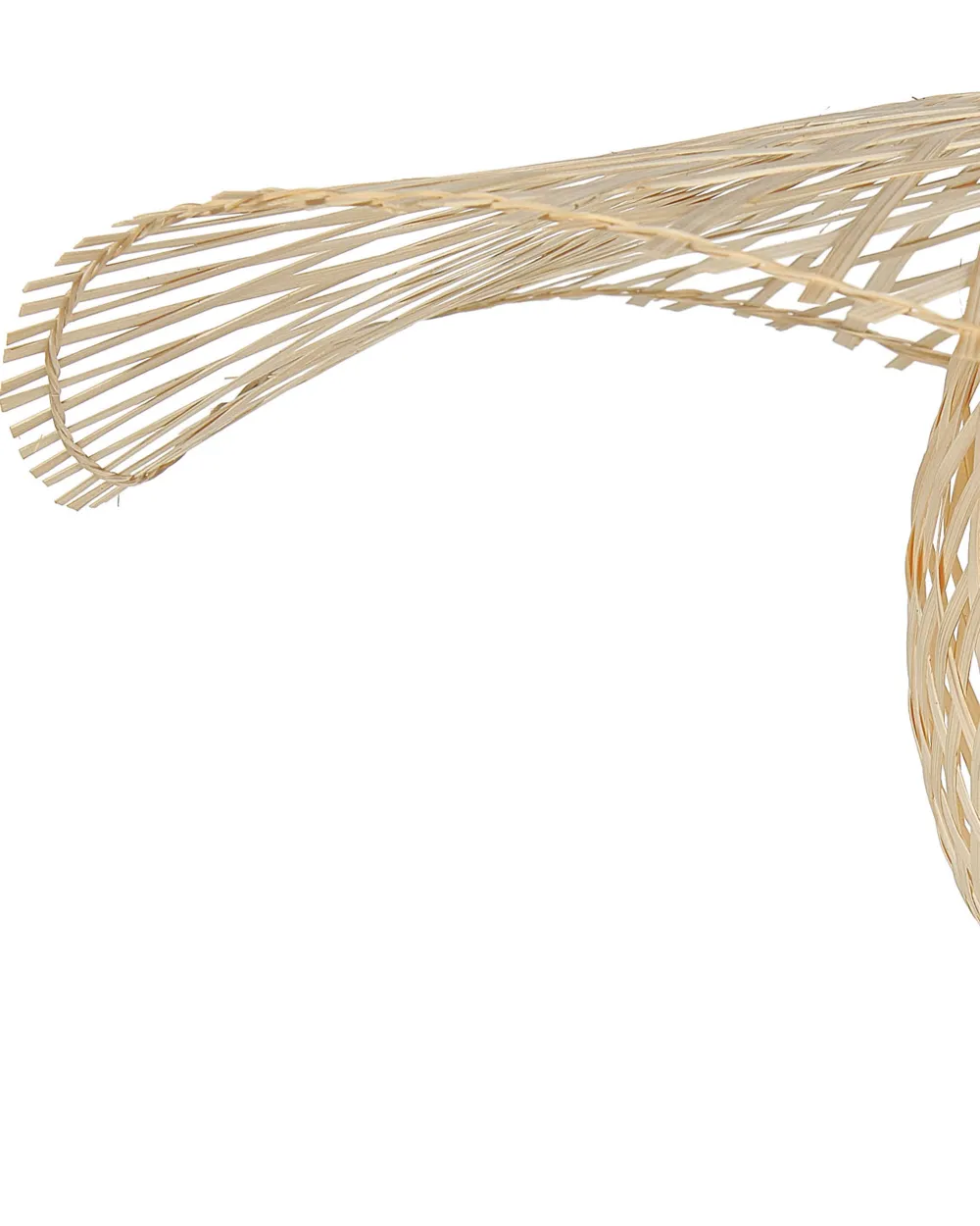 Best Sale Beliani Riippuvalaisin Bambu Vaalea Puu Bonito