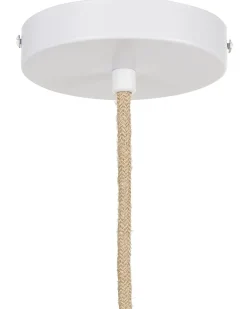 Best Sale Beliani Riippuvalaisin Bambu Vaalea Puu Bonito