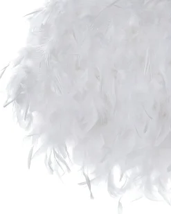 Cheap Beliani Riippuvalaisin Hoyhen Valkoinen Drava