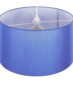 Fashion Beliani Riippuvalaisin Kangas Sininen Dulce