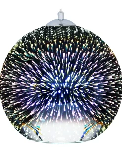 Valaisimet<Beliani Riippuvalaisin Lasi Hopea Sessera