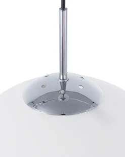 Cheap Beliani Riippuvalaisin Lasi Iso Valkoinen Barrow