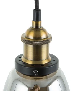 Valaisimet<Beliani Riippuvalaisin Lasi Kirkas Parma