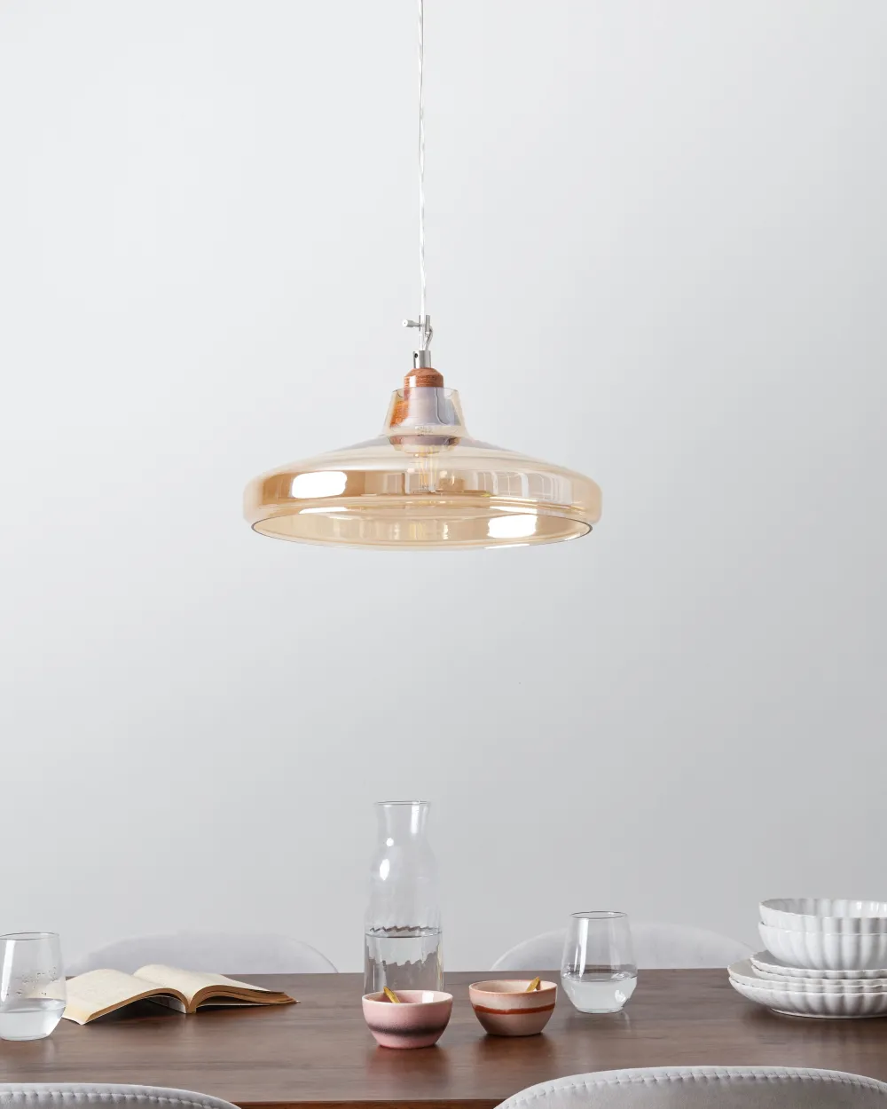 New Beliani Riippuvalaisin Lasi Kirkas Alikos