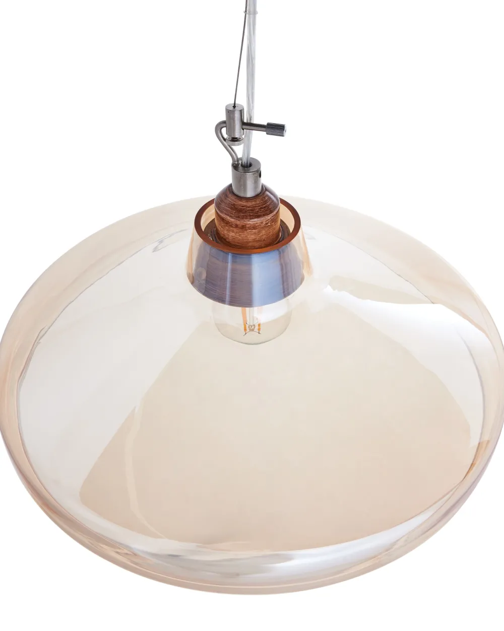 New Beliani Riippuvalaisin Lasi Kirkas Alikos