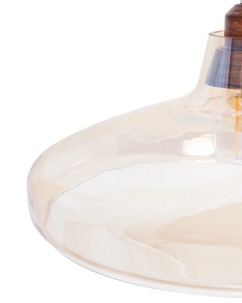 New Beliani Riippuvalaisin Lasi Kirkas Alikos