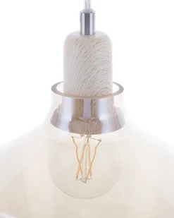 Valaisimet<Beliani Riippuvalaisin Lasi Kulta/Kirkas Santon