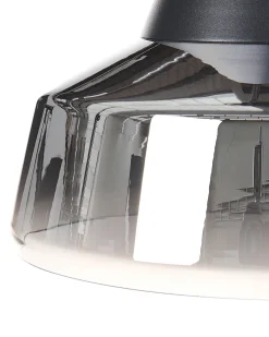 Valaisimet<Beliani Riippuvalaisin Lasi Musta/Hopea Talparo