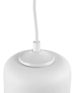 Valaisimet<Beliani Riippuvalaisin Lasi Valkoinen Purus