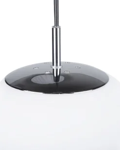 Store Beliani Riippuvalaisin Lasi Valkoinen Liffel