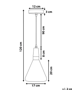 Clearance Beliani Riippuvalaisin Metalli Hopea Arda