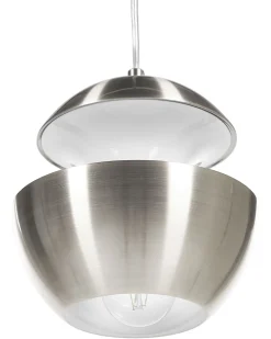 Valaisimet<Beliani Riippuvalaisin Metalli Hopea Bojana