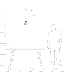 Valaisimet<Beliani Riippuvalaisin Metalli Hopea Bojana