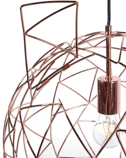 Flash Sale Beliani Riippuvalaisin Metalli Kupari Lemme