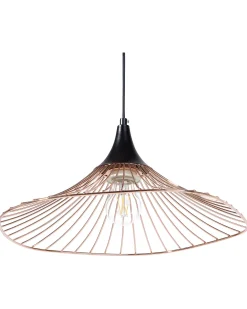 Valaisimet<Beliani Riippuvalaisin Metalli Kupari Giona