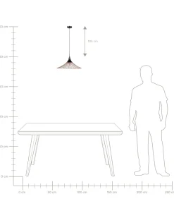 Valaisimet<Beliani Riippuvalaisin Metalli Kupari Giona