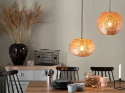 Valaisimet<Beliani Riippuvalaisin Metalli Kupari Reine