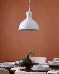 Cheap Beliani Riippuvalaisin Metalli Luonnonvalkoinen Didessa