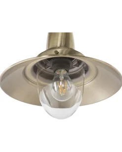 Valaisimet<Beliani Riippuvalaisin Metalli Messinki Pinega