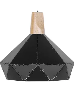 Discount Beliani Riippuvalaisin Metalli Musta Somme