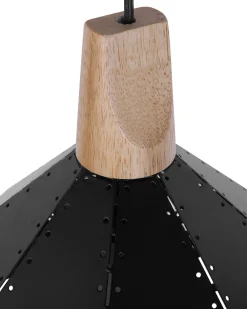 Discount Beliani Riippuvalaisin Metalli Musta Somme