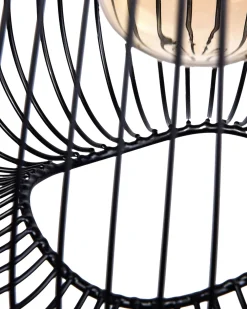 Valaisimet<Beliani Riippuvalaisin Metalli Musta Conca