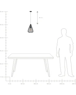 Valaisimet<Beliani Riippuvalaisin Metalli Musta Conca