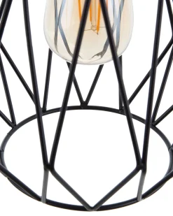 Valaisimet<Beliani Riippuvalaisin Metalli Musta Magra