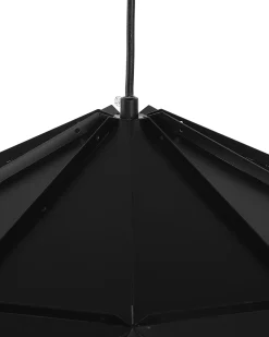 Valaisimet<Beliani Riippuvalaisin Metalli Musta Senia