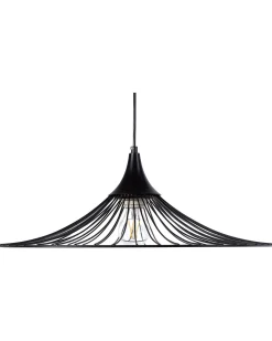 Valaisimet<Beliani Riippuvalaisin Metalli Musta Mazaro