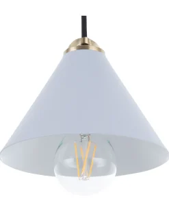 Sale Beliani Riippuvalaisin Metalli Vaaleansininen Aragon