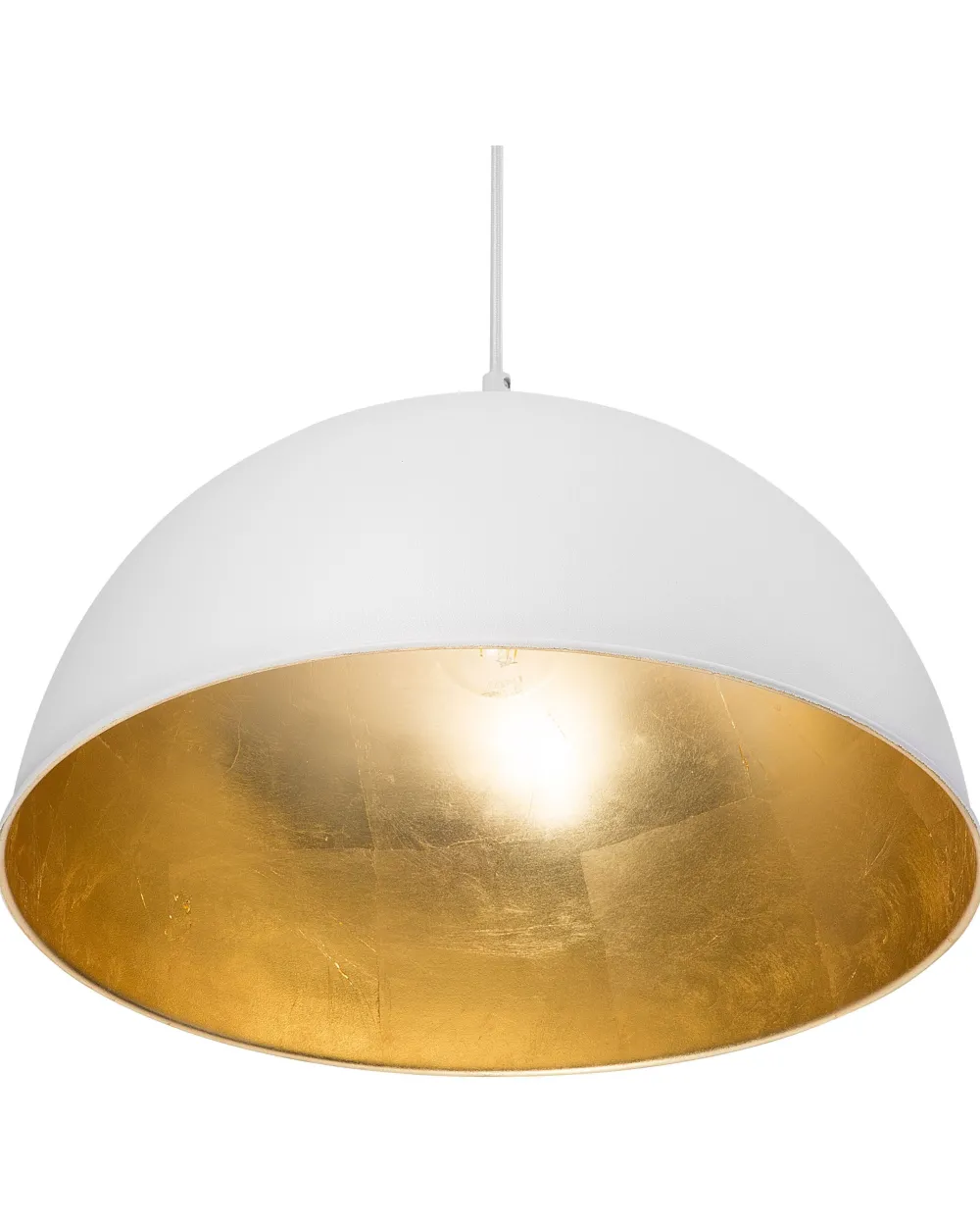 Outlet Beliani Riippuvalaisin Metalli Valkoinen Cetina