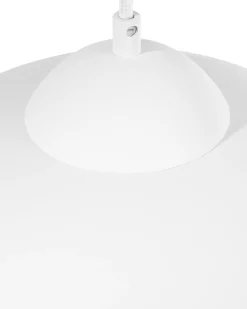 Outlet Beliani Riippuvalaisin Metalli Valkoinen Cetina