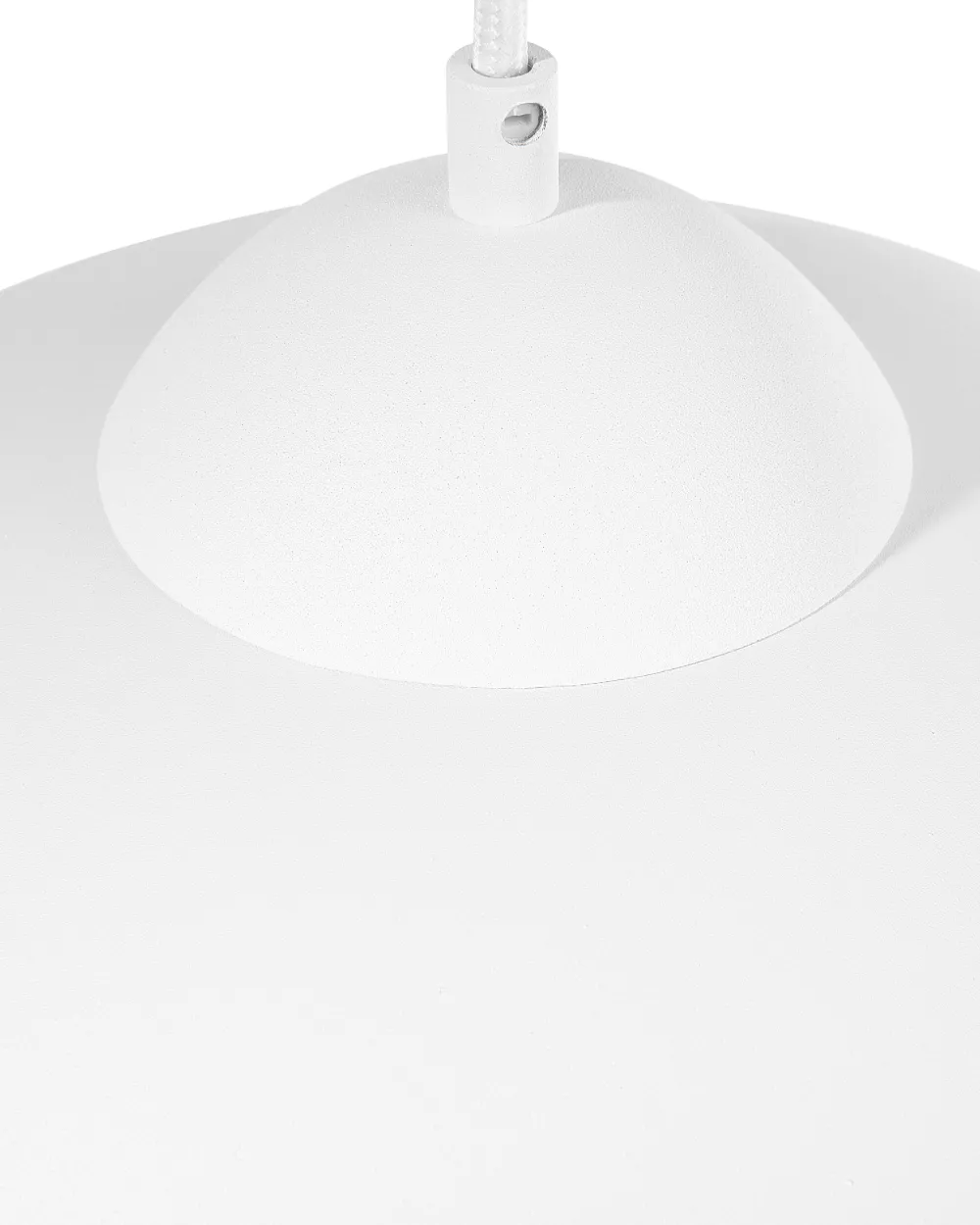 Outlet Beliani Riippuvalaisin Metalli Valkoinen Cetina