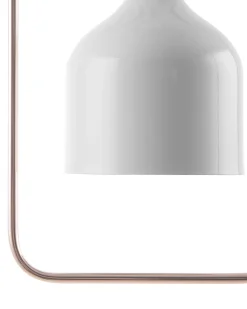 Valaisimet<Beliani Riippuvalaisin Metalli Valkoinen Mavone