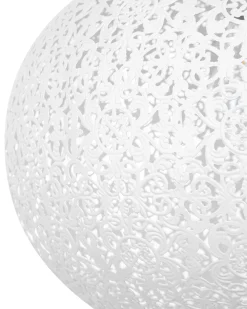 Fashion Beliani Riippuvalaisin Metalli Valkoinen Meuse