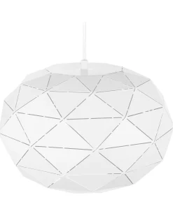 Valaisimet<Beliani Riippuvalaisin Metalli Valkoinen Rewa