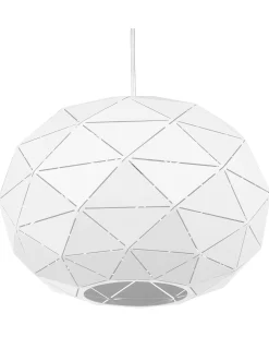 Valaisimet<Beliani Riippuvalaisin Metalli Valkoinen Rewa