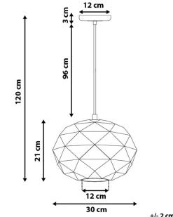 Valaisimet<Beliani Riippuvalaisin Metalli Valkoinen Rewa