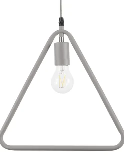 Shop Beliani Riippuvalaisin Metalli Vaaleanharmaa 3 Kpl Juruena
