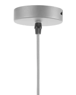 Shop Beliani Riippuvalaisin Metalli Vaaleanharmaa 3 Kpl Juruena