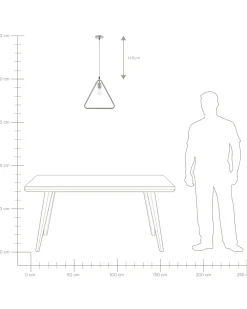 Shop Beliani Riippuvalaisin Metalli Vaaleanharmaa 3 Kpl Juruena