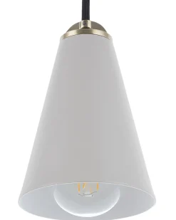 Best Sale Beliani Riippuvalaisin Metalli Vaaleanharmaa Cares